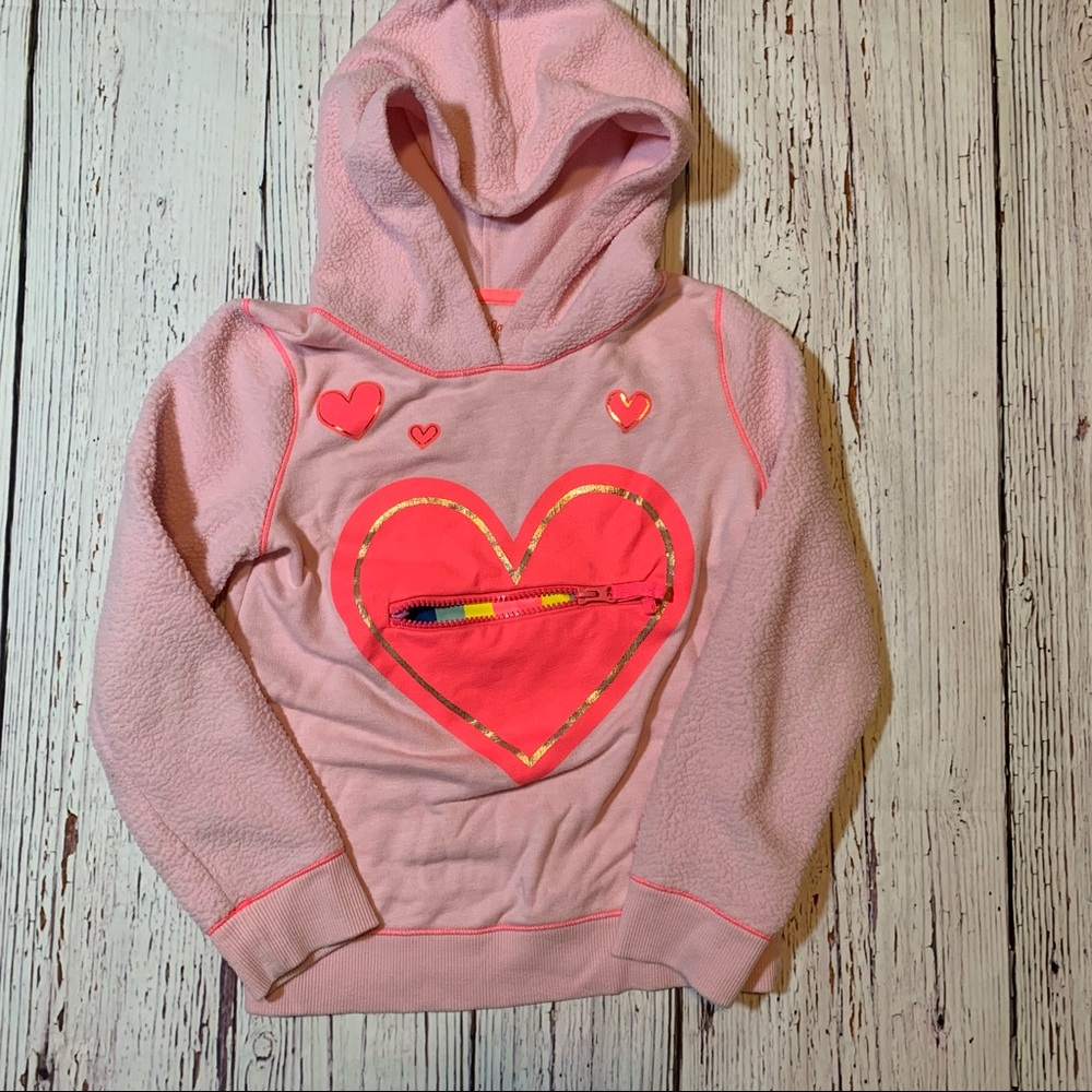 Pink Heart Hoodie